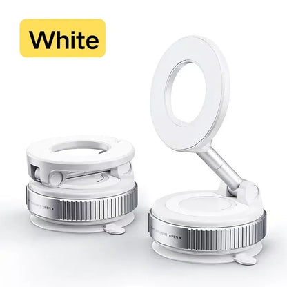 Magnetic Phone Holder 360° Rotatable  Phone Holder |  Foldable Design, Vacuum Suction Cup | Perfect for Car Dashboard